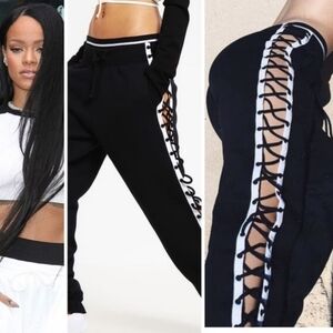 Puma x Fenty Lace Up Sweatpants Size S Rhianna